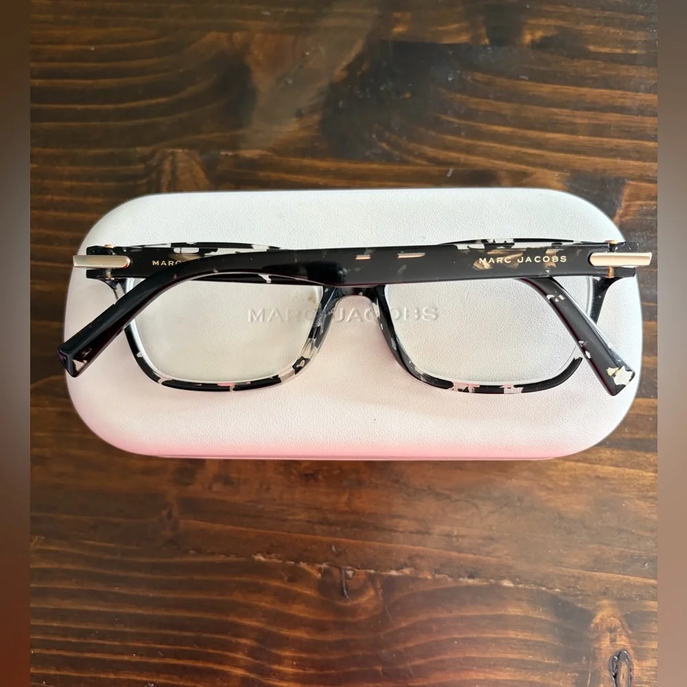 Marc Jacobs Marc 190  Black and White Women's Prescription Glasses Frames